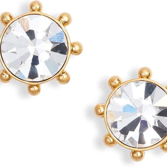 NWT Kate Spade Flying Colors Bezel Earrings - Picture 6 of 6